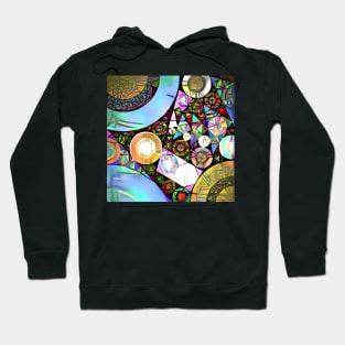 Neon Geometry Hoodie